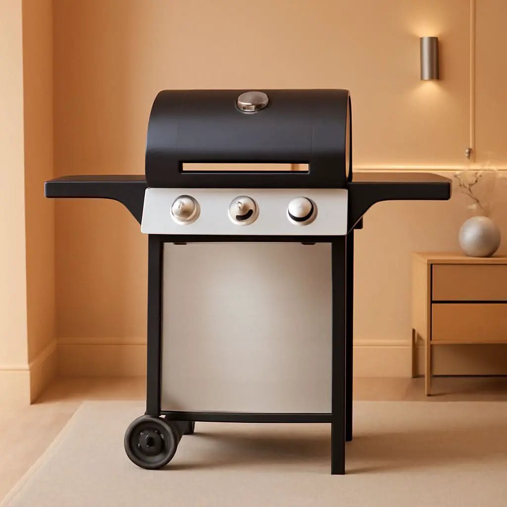3 Burner Stainless Steel Propane Gas Grill With Cabinet from PriceLows™