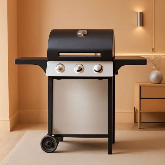 3 Burner Stainless Steel Propane Gas Grill With Cabinet from PriceLows™