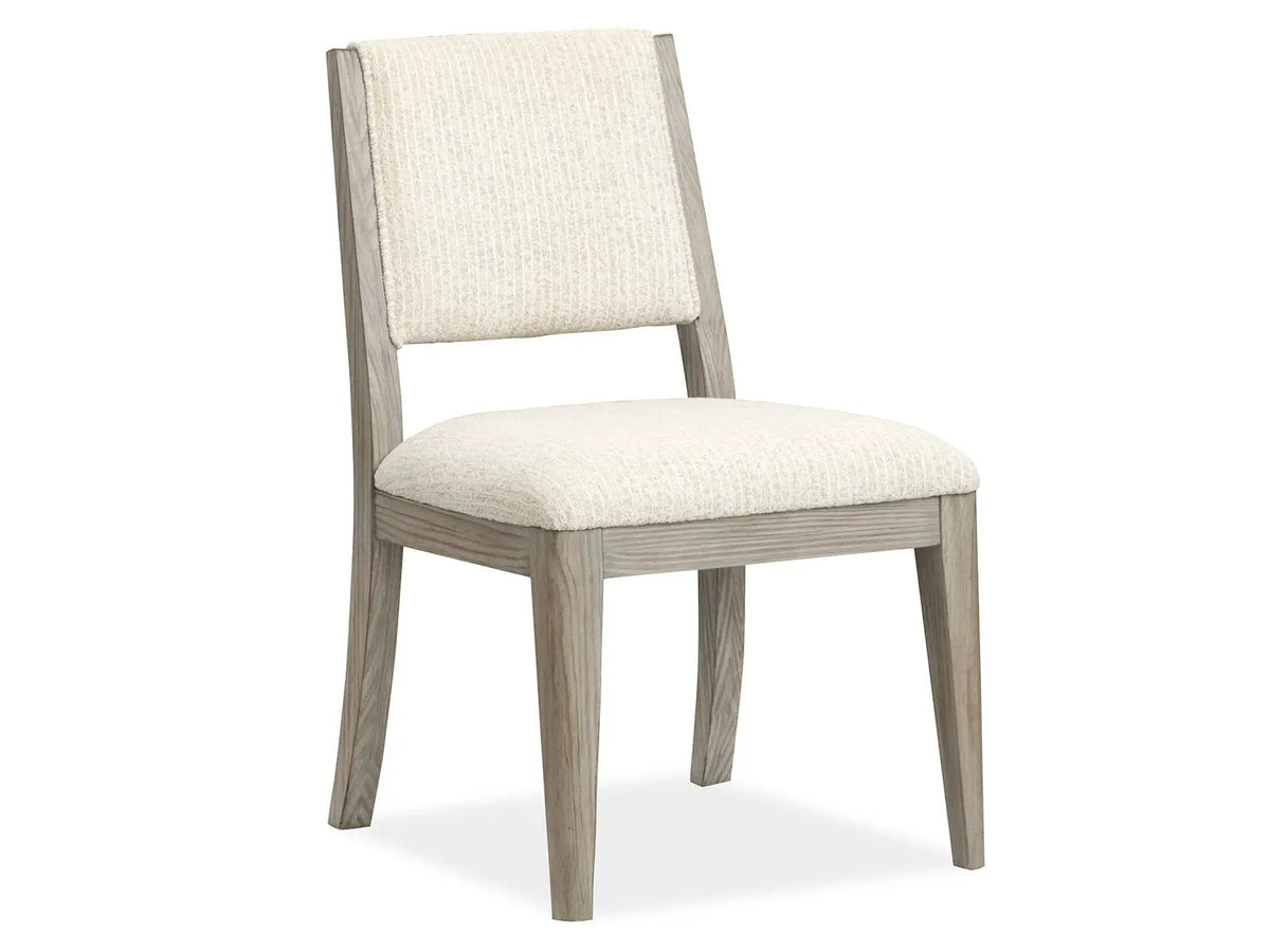 Braelyn Upholstered Side Chairs | Set Of 2 | Dorian Gray | Relaxed Modern Style