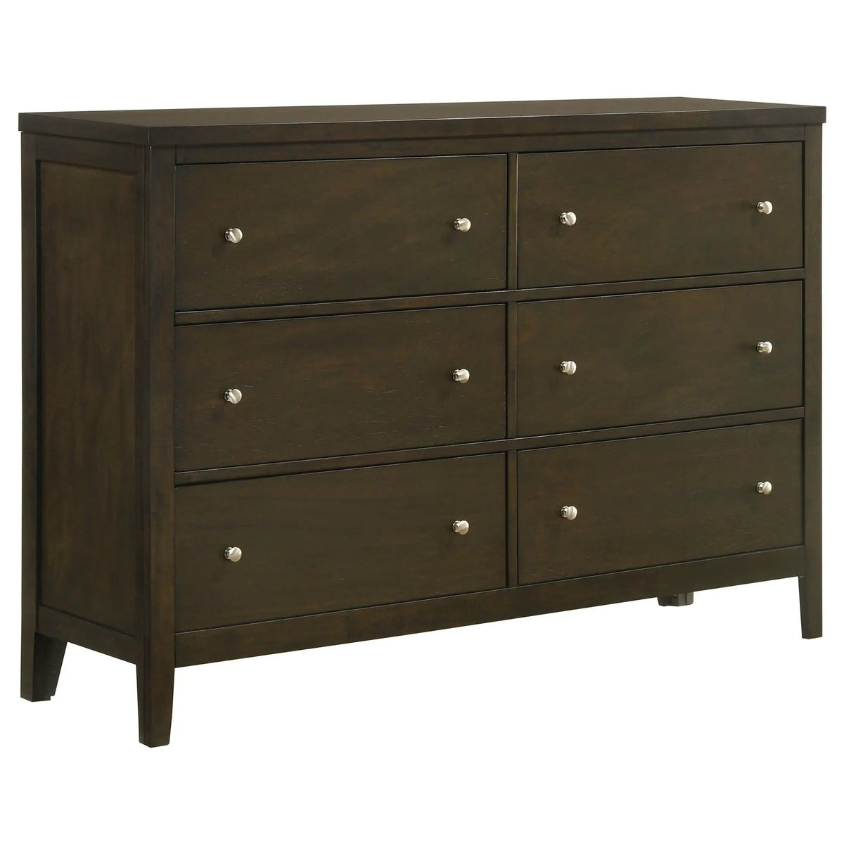 Wilkes 4-piece Eastern King Bedroom Set Dark Cocoa | 4-Piece Set | Metal | Bedroom