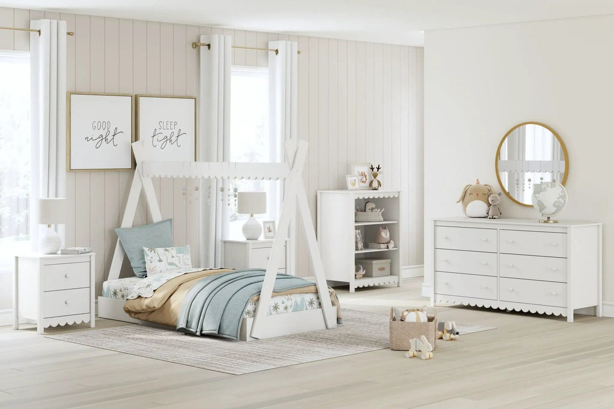Hallityn Tent Complete Bed Set | 2 Piece Bedroom Set | Bedroom Furniture | Bedroom