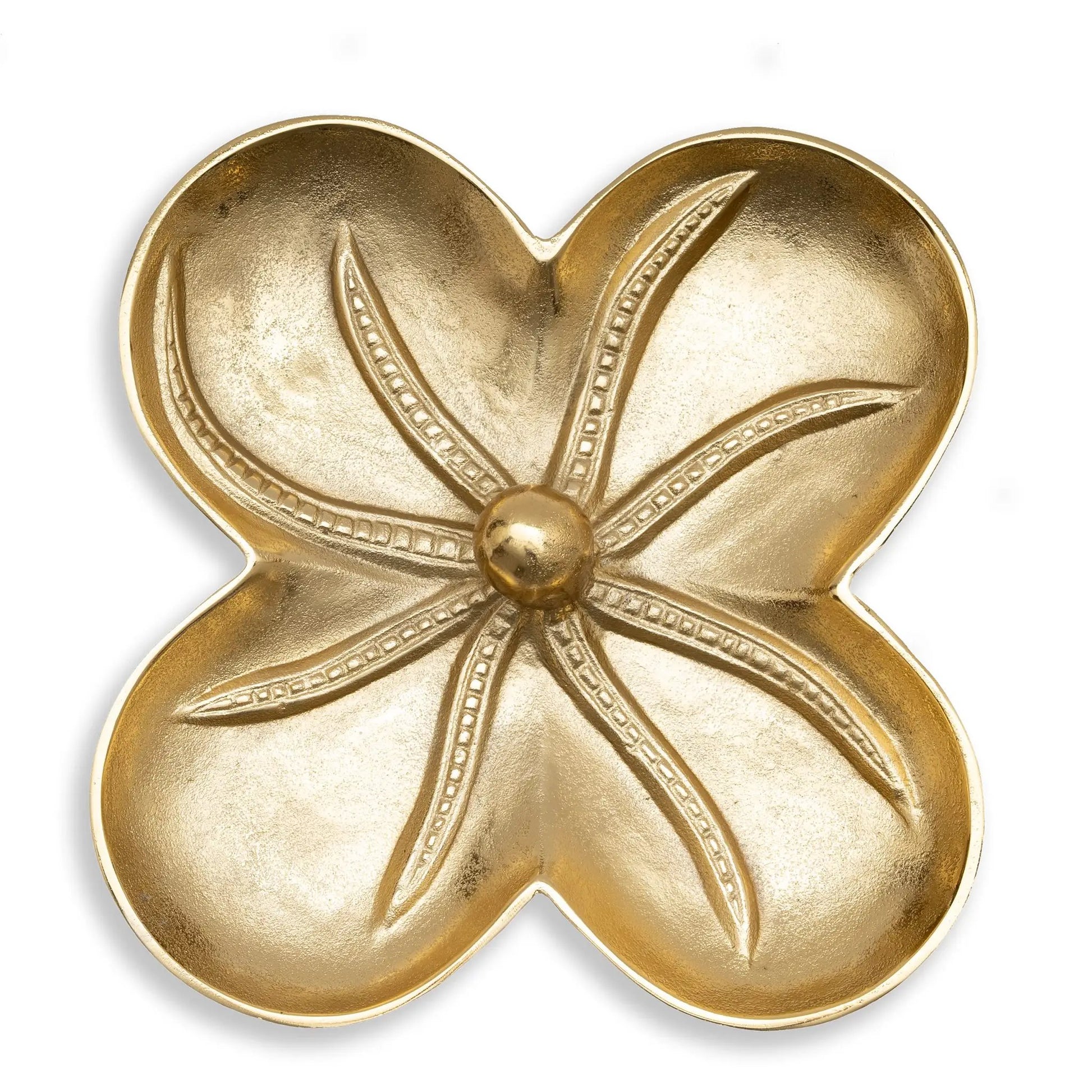 Gold Bronze Octopus Snack Bowl & Serving Tray 13.6" from PriceLows™