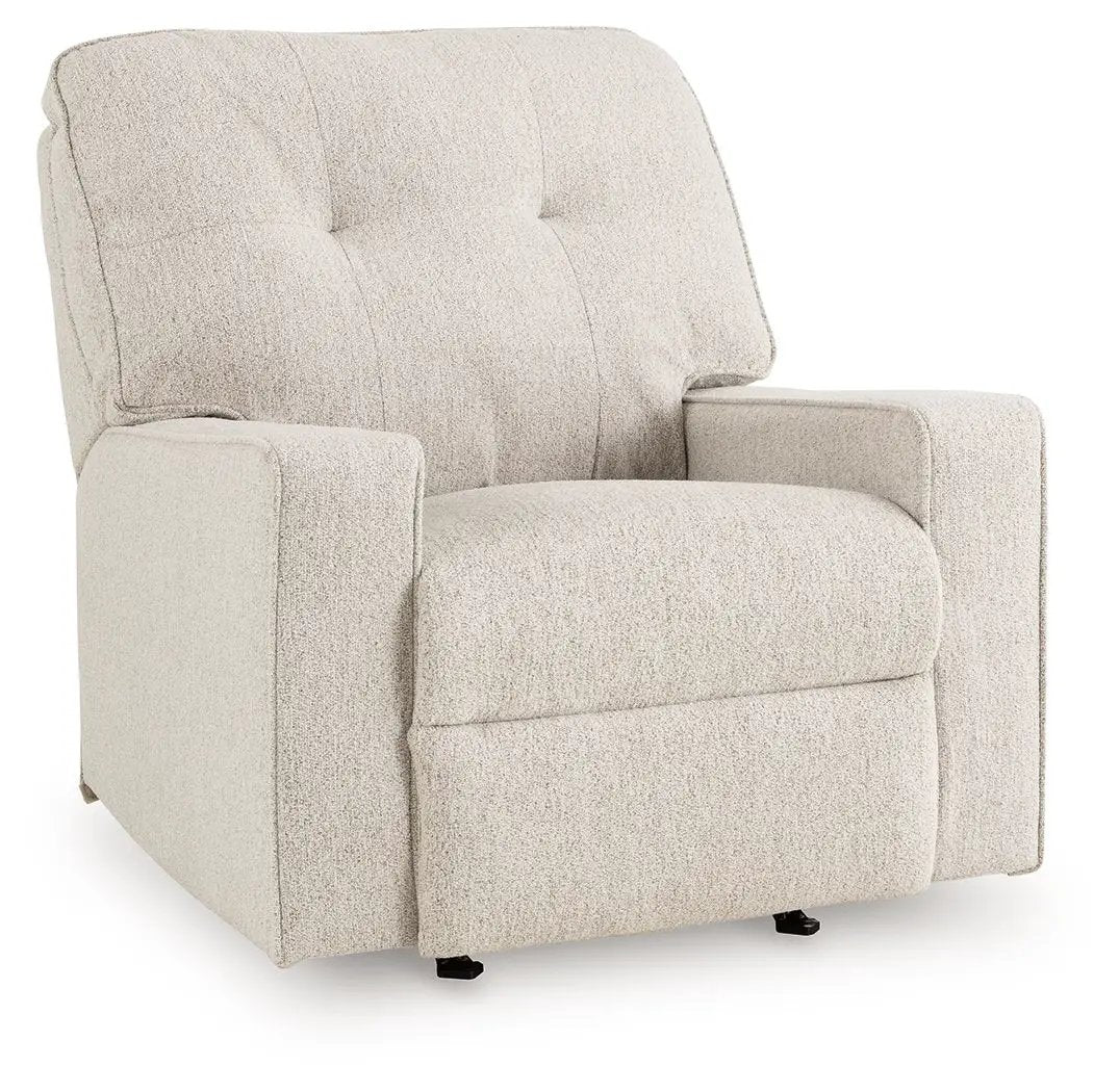 Rocker Recliner | Track Arms | Easy Pull Tab | Transitional Style