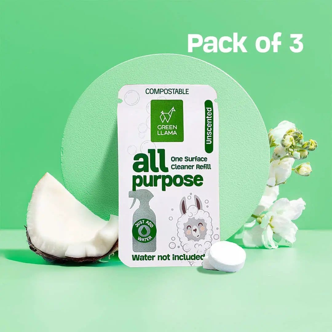 Fragrance-Free All-Purpose Cleaning Refill PACK OF 3 | Single Refill All-Purpose Cleaner | Home Use | Home
