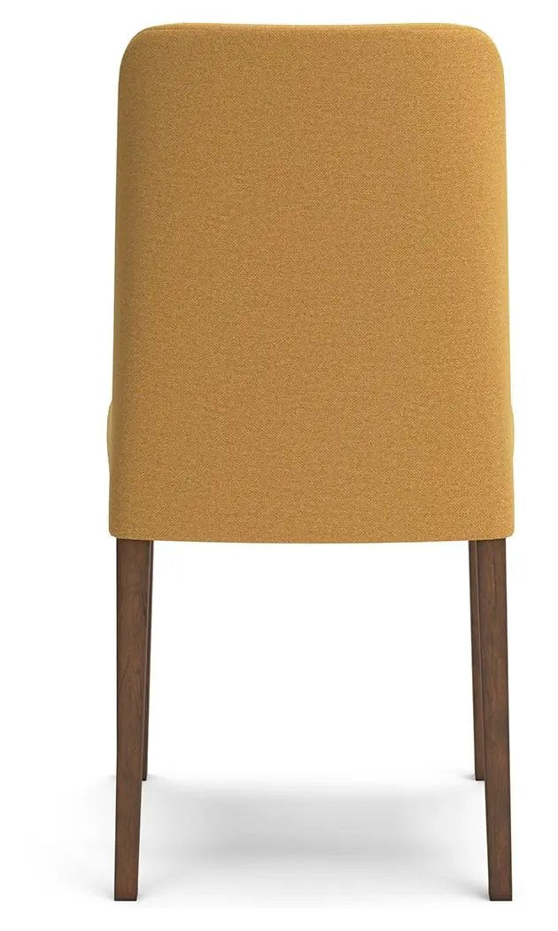 Lyncott Dining Side Chairs | Set Of 2 | Retro Mid-Century Style | Upholstered Seats