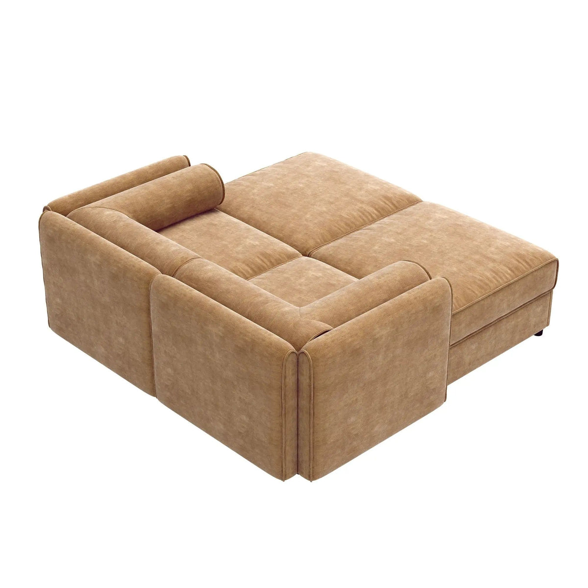 Contemporary Elegant Sofa With Storage And Ottoman 2 Piece Living Room Set | 2 Piece Living Room Set | Living Room Furniture | Living Room