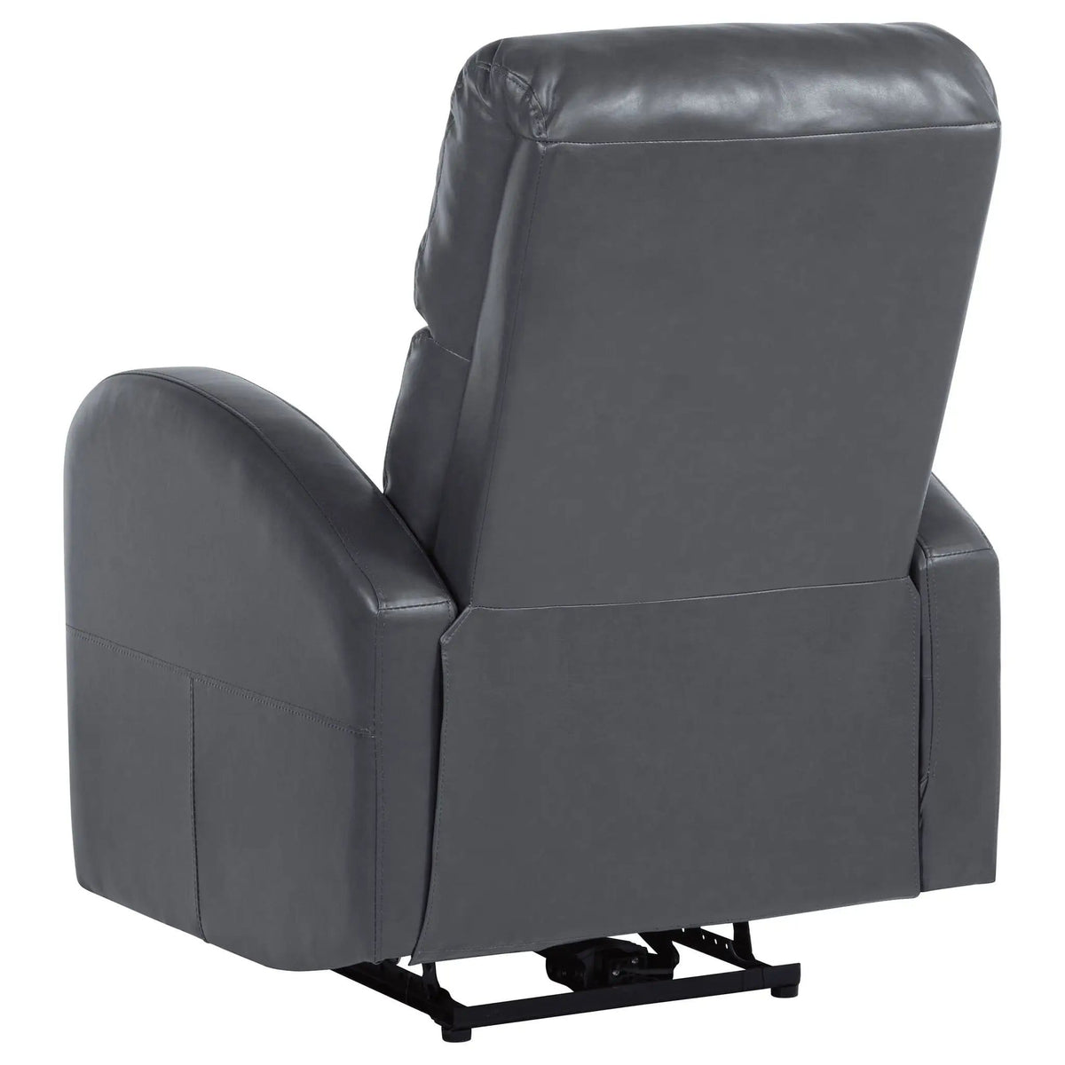 Grant Upholstered Power Recliner Chair | 29.5 x 37.5 x 40.5 in | Living Room Furniture | Grey