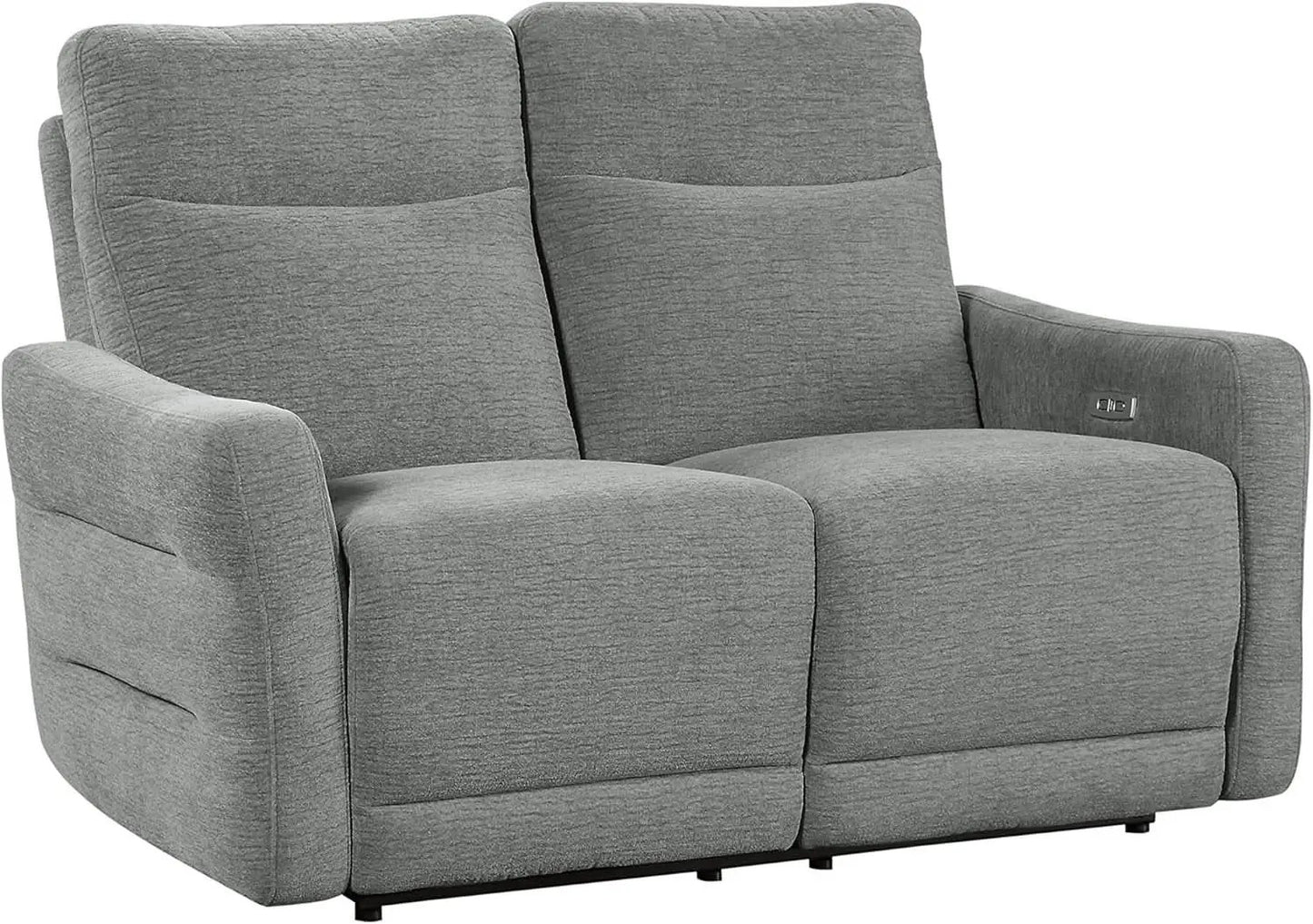 Rainwood Wallhugger Power Reclining 3 Piece Dove Gray from PriceLows™