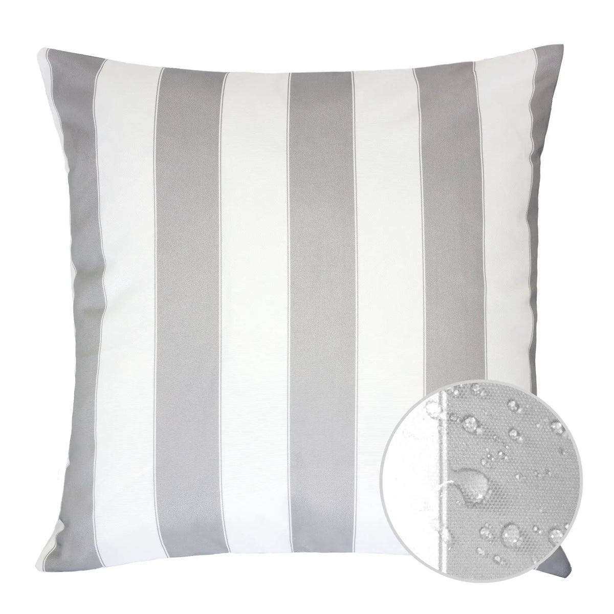 Horizon Stripe Pillow | Outdoor And Indoor Use | Water-Resistant Fabric | Removable Cover