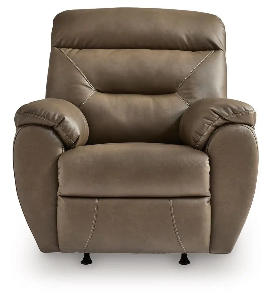 Elksworth Rocker Recliner Rocker Chair | 2 Pieces | Faux Leather | Living Room