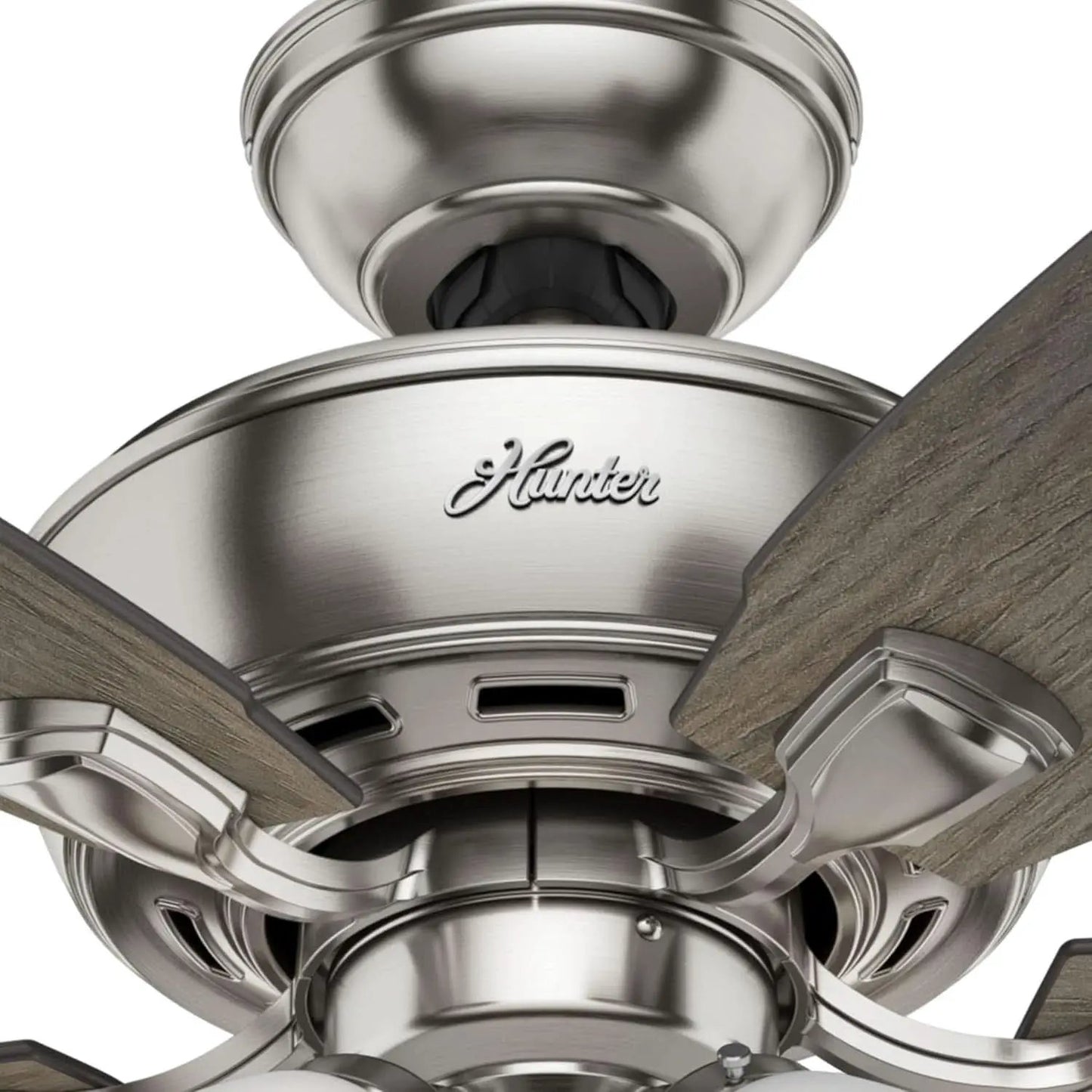 52 Inch Indoor Ceiling Fan With LED Lighting Brushed Nickel from PriceLows™
