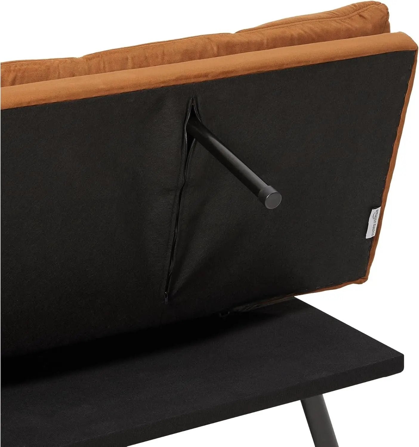 Brown Transformable Loveseat With Memory Foam Sleeper from PriceLows™
