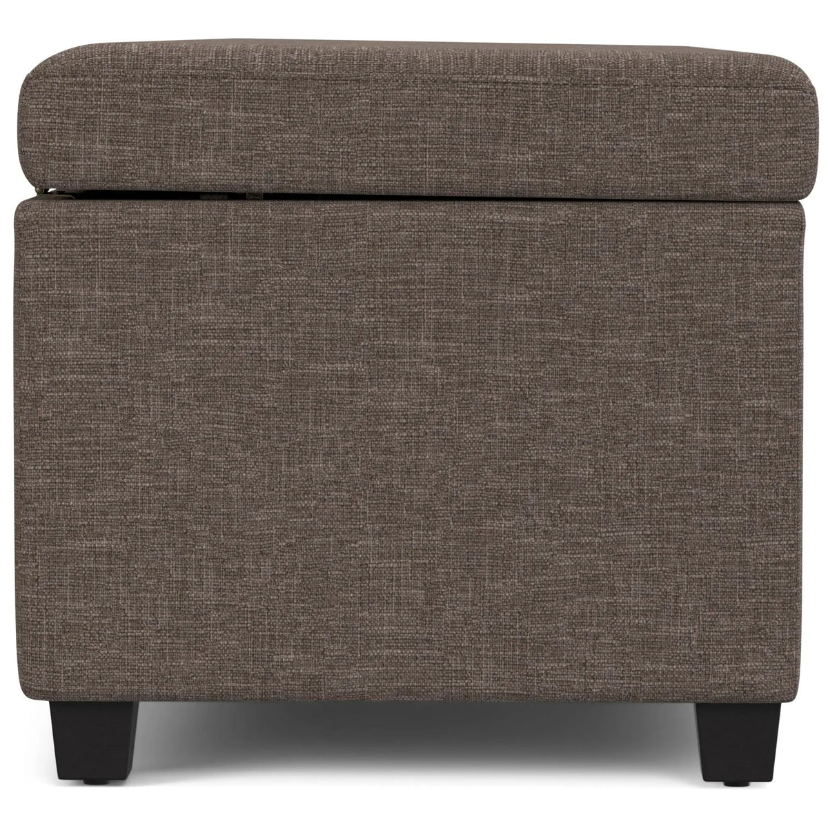 Storage Ottoman Bench | Solid Wood Frame | High Density Foam