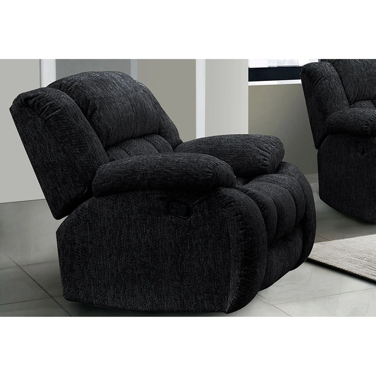 Stonic Glider Recliner Modern Design Glider Chair | 2 Pieces | Fabric | Living Room