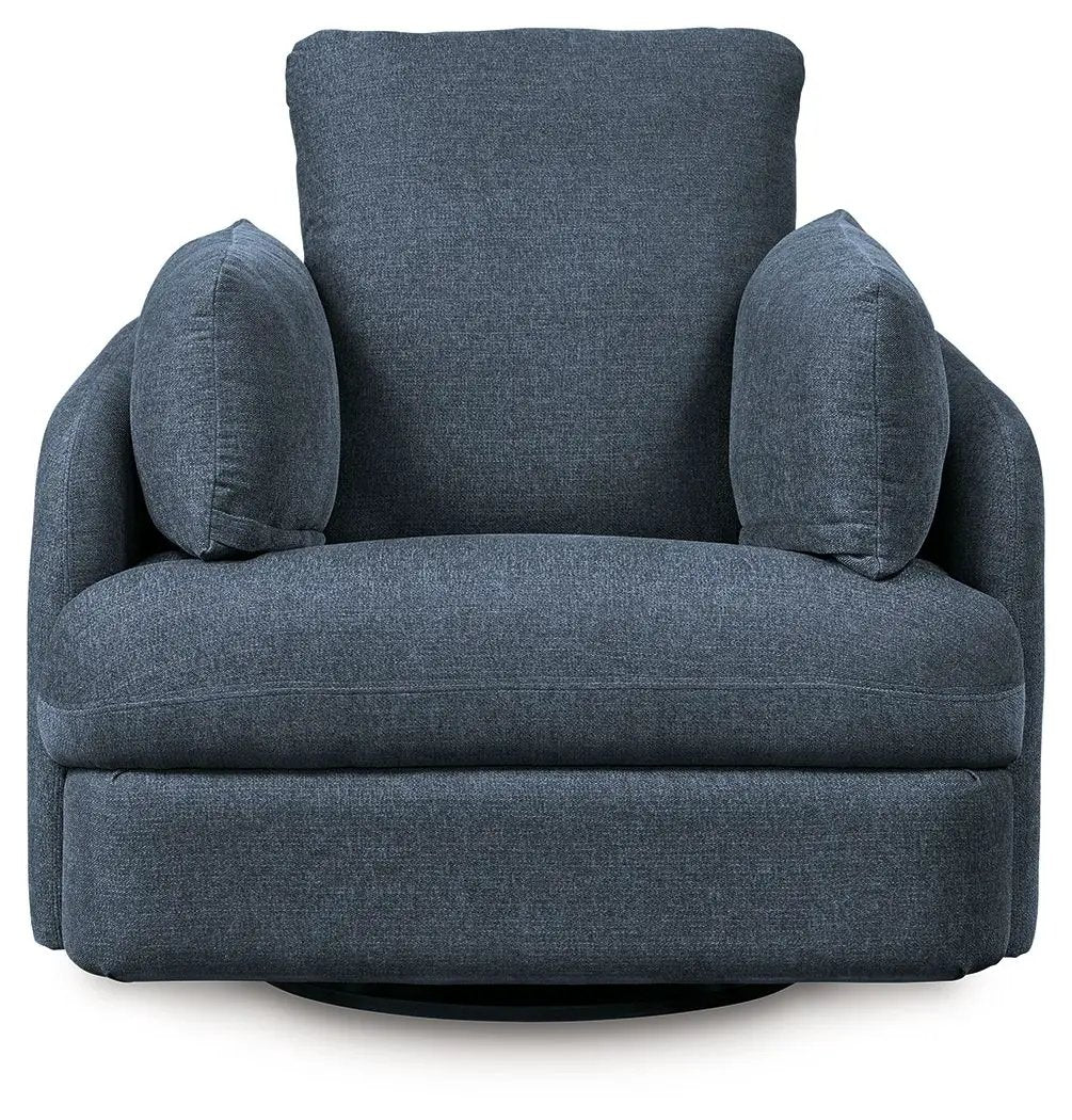Modmax Swivel Glider Recliner | Cool Contemporary Look | Low-Maintenance Lounging | 41.38 Inch Length