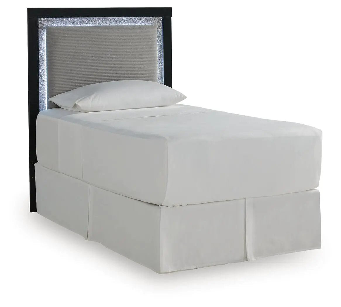 Maeling Upholstered Panel Headboard | Modern Glam Style | Crisp Matte Finish | 52.76 Inch Height