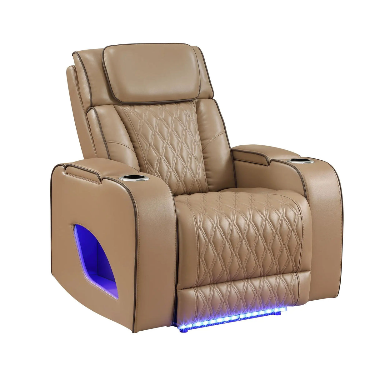 Power Reclining Chair | Vibrating Massage | LED Lighting