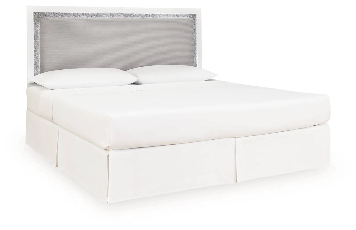 Maeling Upholstered Panel Headboard | Modern Glam Style | Crisp Matte Finish | 52.76 Inch Height