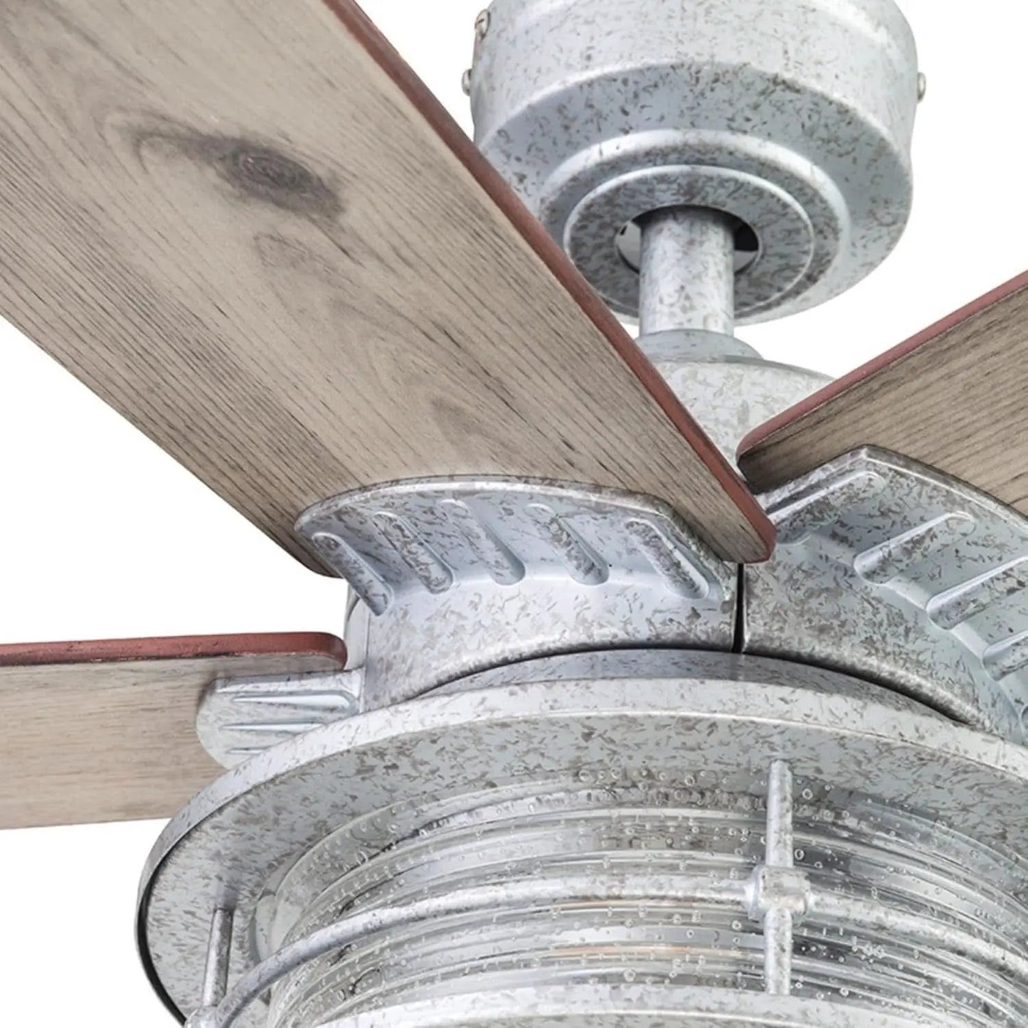 52 Inch Indoor Outdoor Ceiling Fan LED Light Dual Mount from PriceLows™
