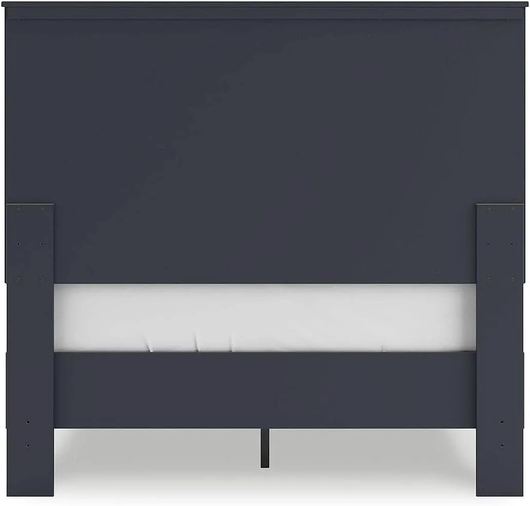 Stylish Navy Blue Full Panel Headboard for Bedrooms from PriceLows™