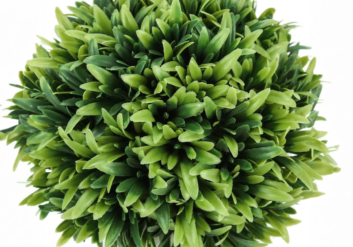 5 Inch Artificial Grass Plants | Set Of 3 | Indoor Faux Plant | Potted Table Decor
