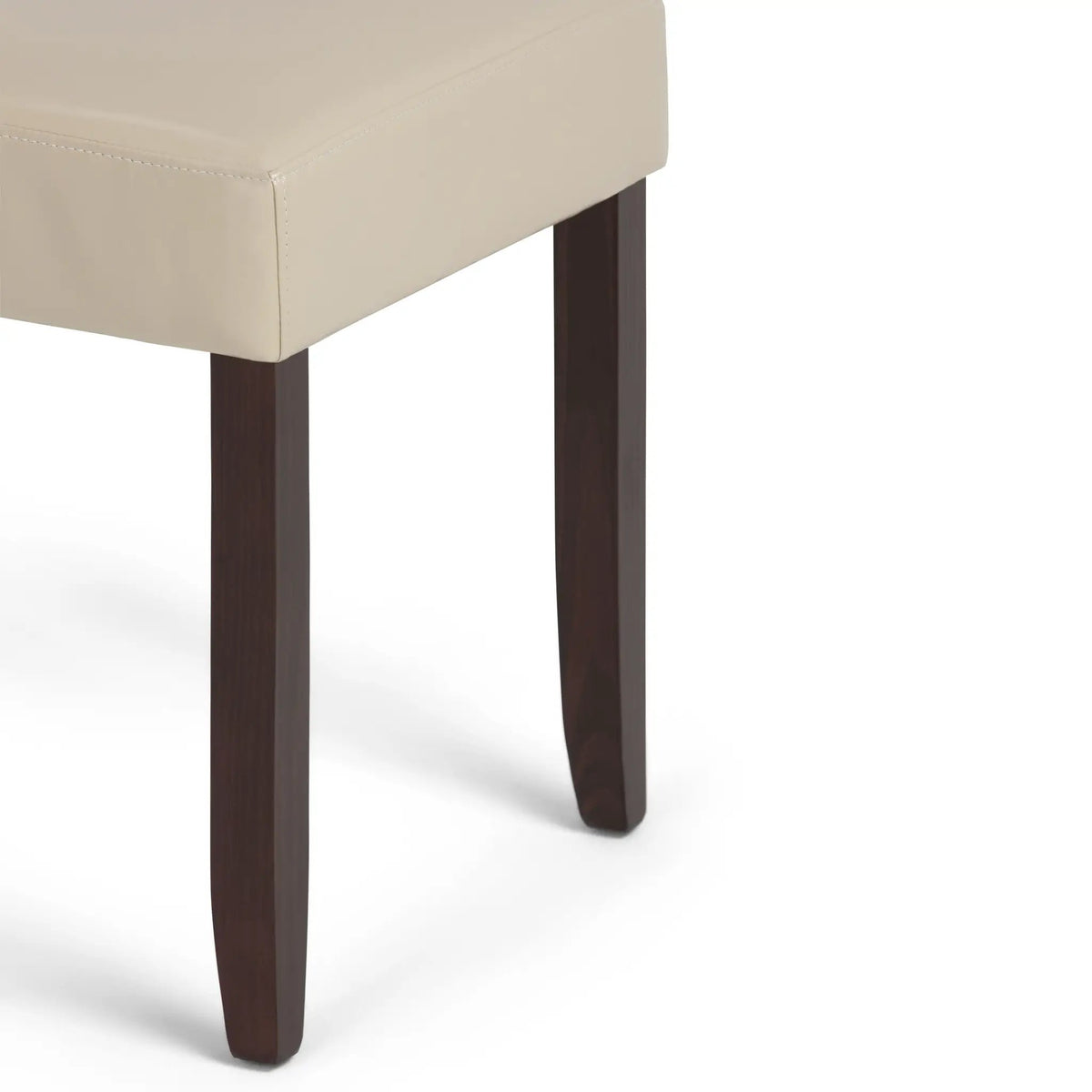 Acadian Parson Dining Chairs | Set Of 2 | Upholstered Seats | Solid And Engineered Wood