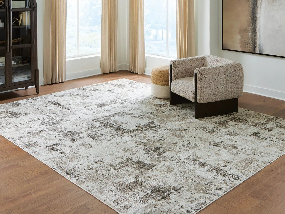 Barricland Area Rug | 120 x 156 Inch | Abstract Design | Multicolored Palette