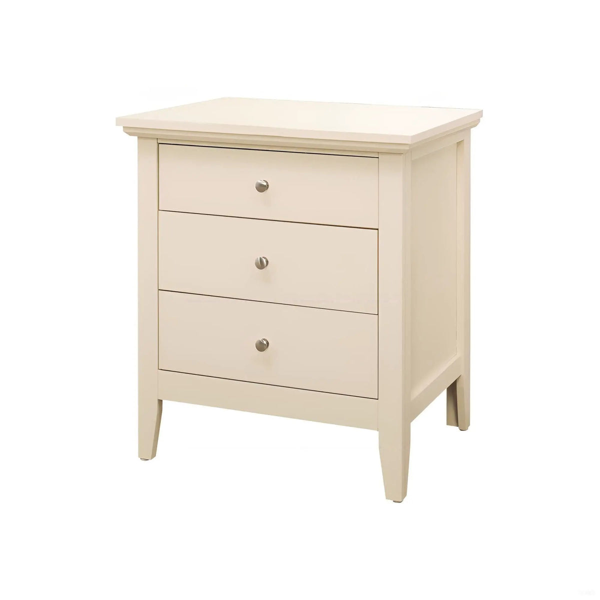 3 Drawer Nightstand | Real Wood Veneer | Dovetail Joints | Fully Assembled