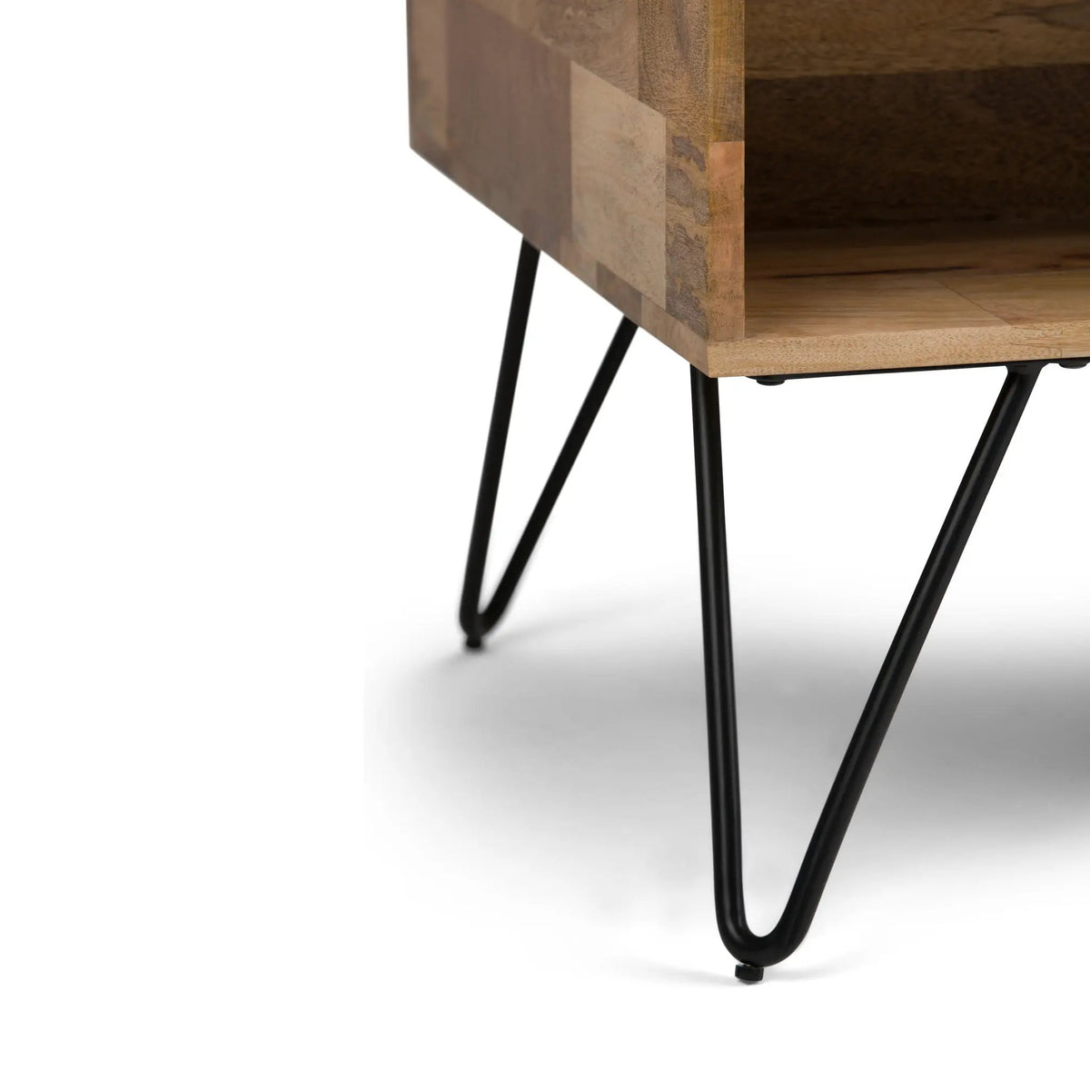 Hunter Lift Top Coffee Table | Handcrafted Solid Mango Hardwood | Split Lift Top | Large Storage Area