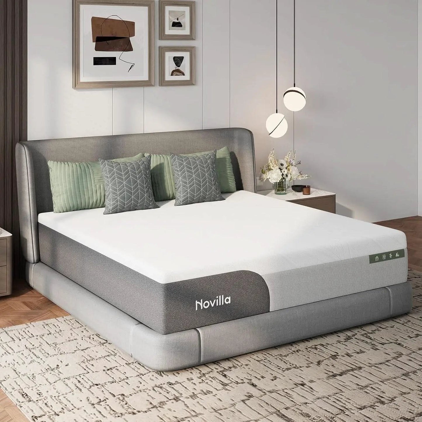 Twin Gel Memory Foam Mattress TwelveInch CertipurUS from PriceLows™