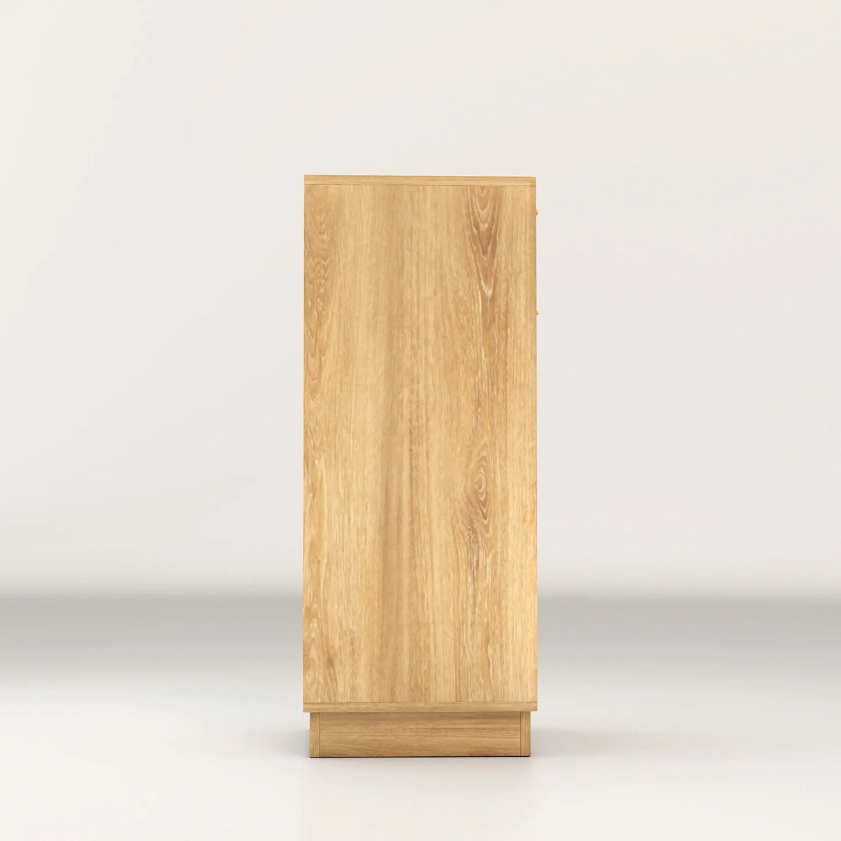 Tilt Out Trash Can Cabinet | Wave Textured Drawer | Pull Out Bin | Dual-Zone Waste Control