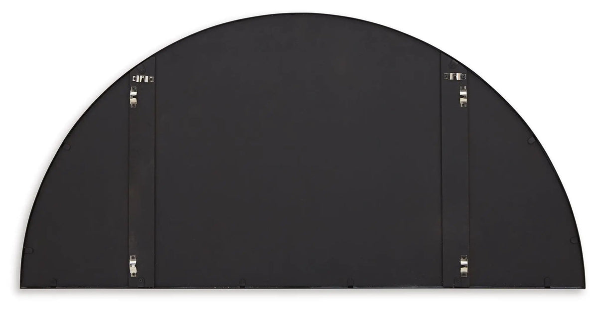 Denlow Accent Mirror | 50 x 1.13 x 25.13 in | Metal | Black