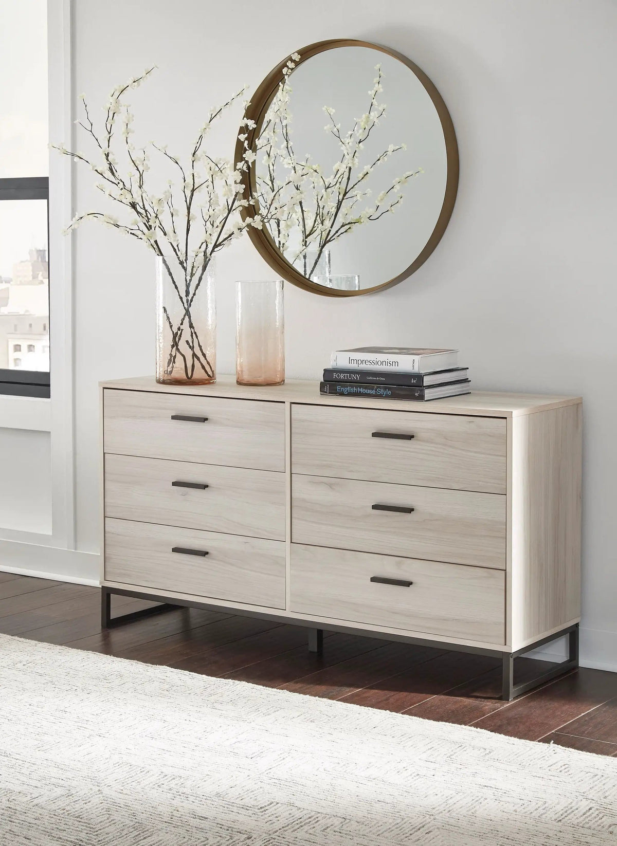 Socalle Six Drawer Dresser | 2 Pieces | Bedroom Furniture | Bedroom