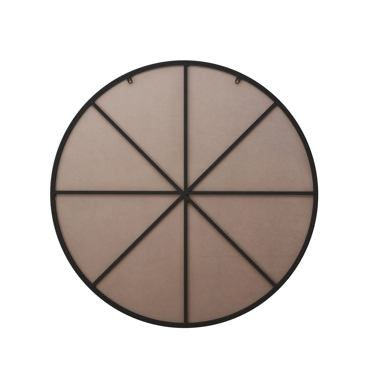 Round Wall Mirror | Metal Framed Circular Design | 48 Inch Diameter | Vanity And Dressing Use