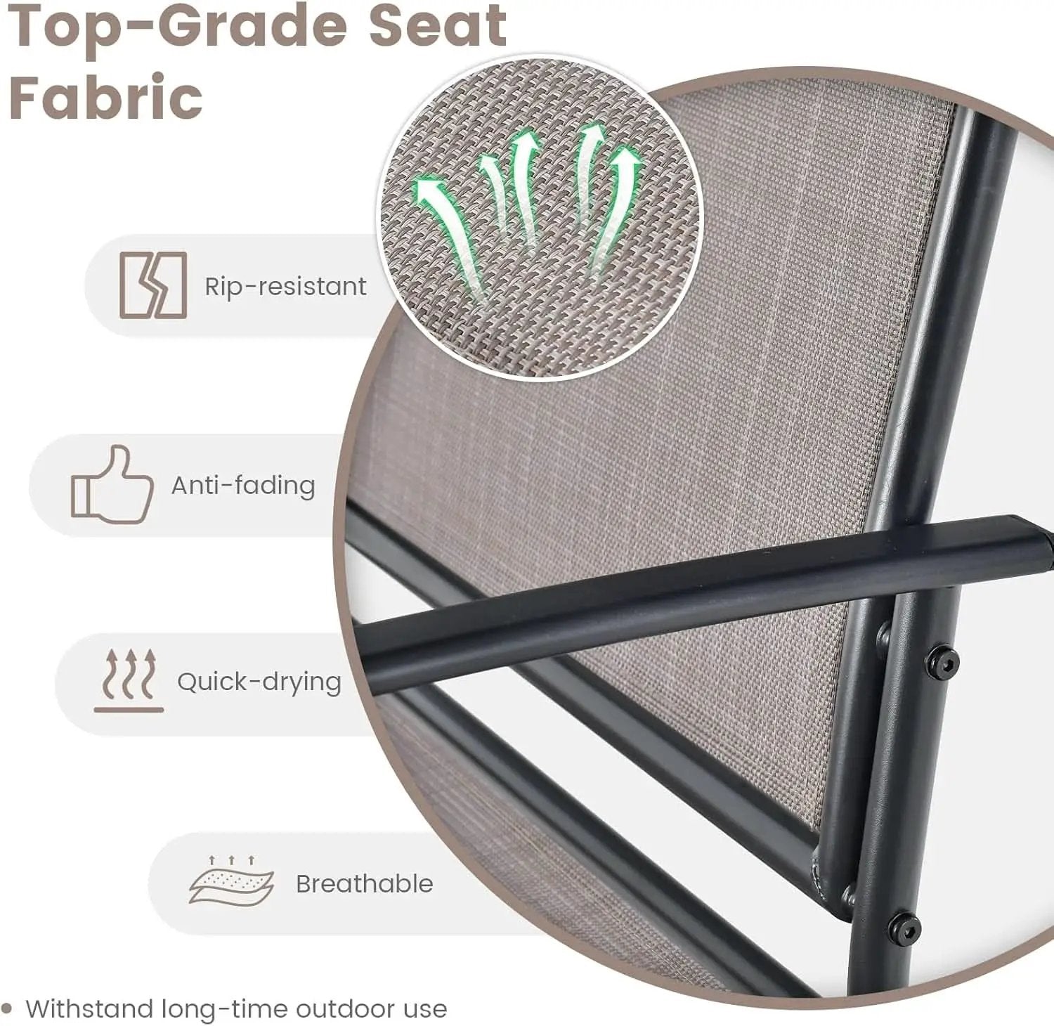 4 Piece Patio Glider Set With Gliding Loveseat Glass Table from PriceLows™