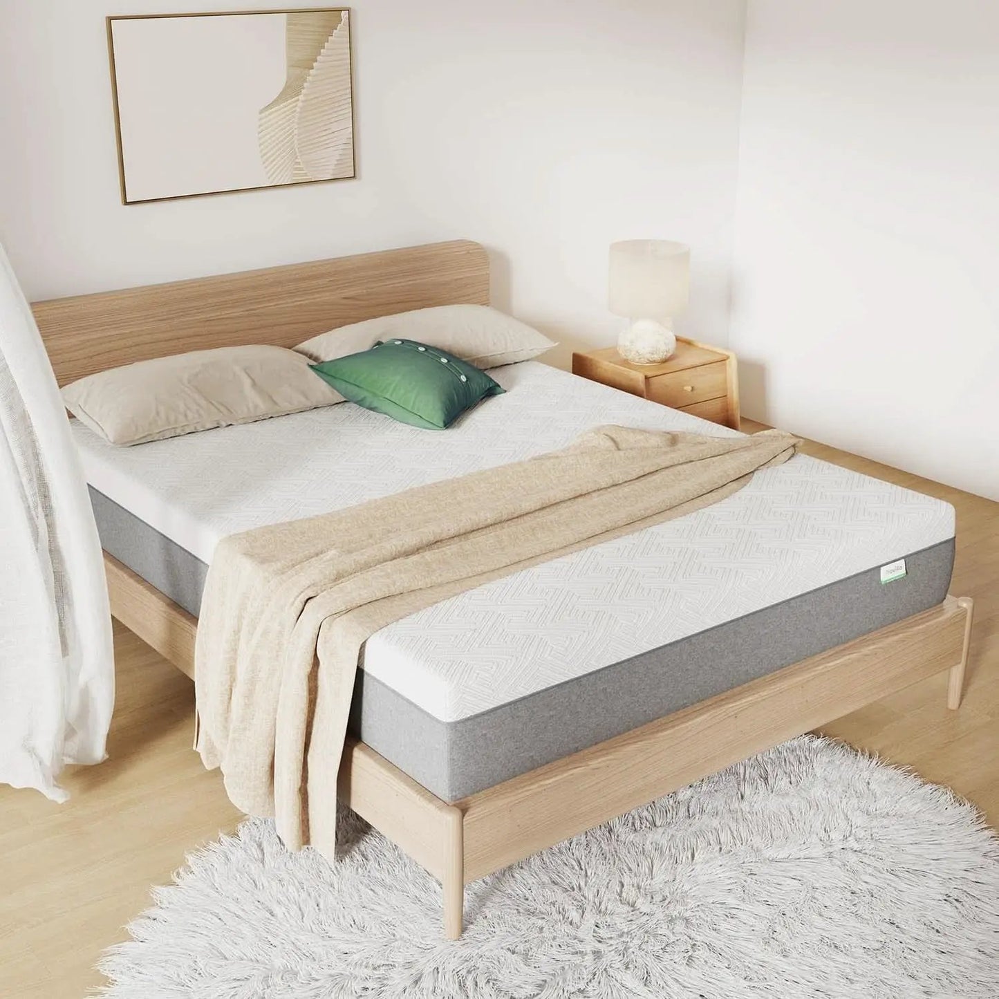 Twin Gel Memory Foam Mattress For Plush Sleep Comfort from PriceLows™