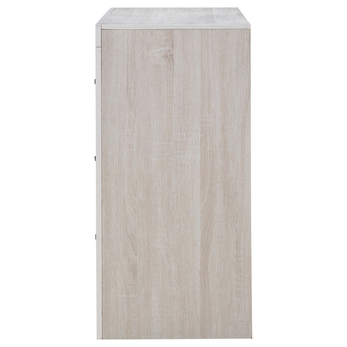 Brantford 6-drawer Dresser Coastal | 58.5 x 16.25 x 33.25 in | Engineered Wood & Veneer | White