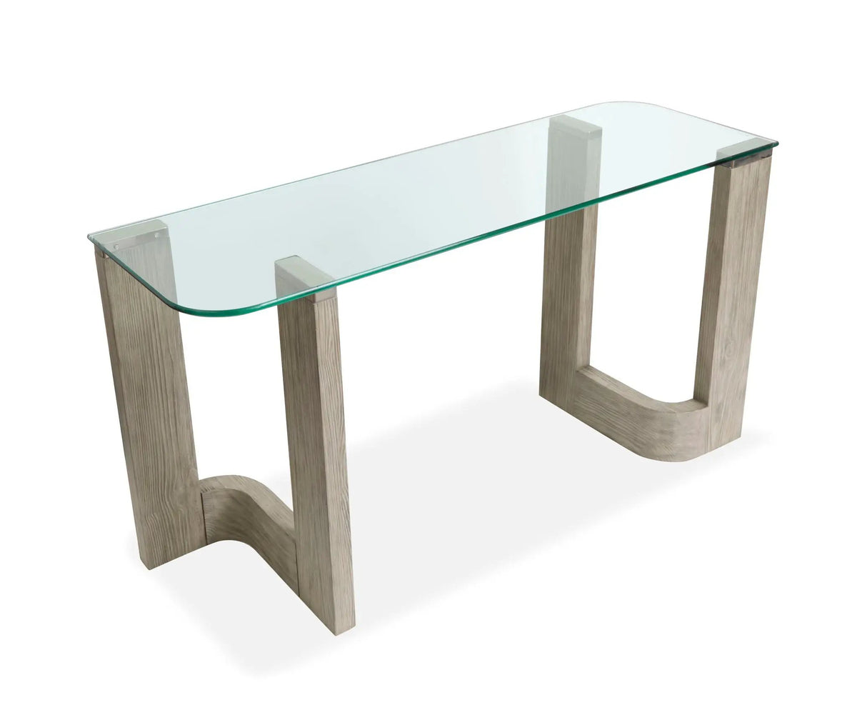 Bartlett Rectangular End Table | Smokey Pine Finish | Modern Contemporary Style | 26 Inch Width
