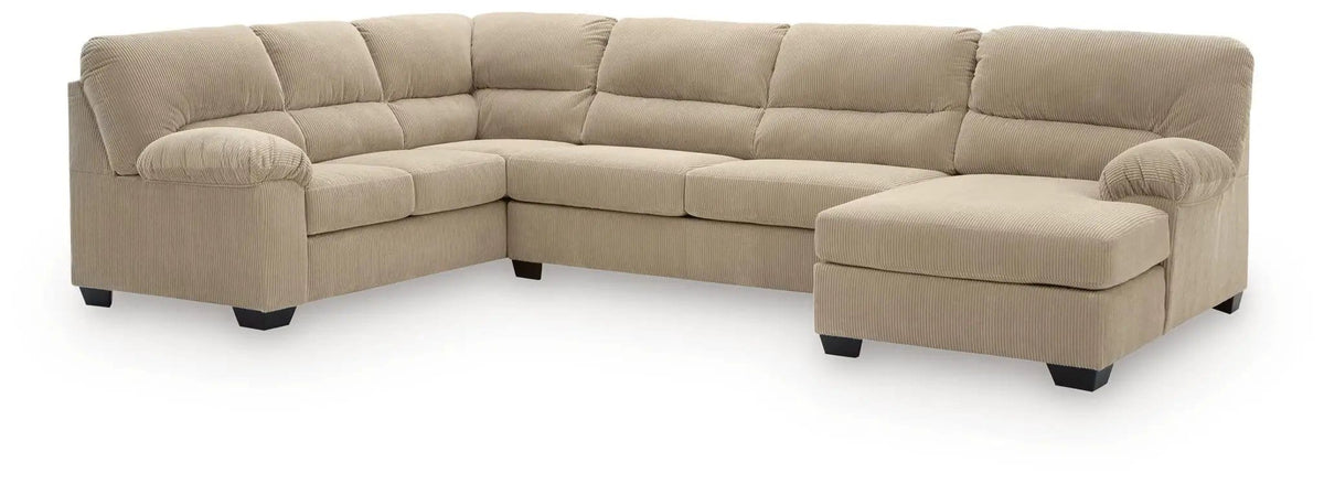 SimpleJoy 3 Piece Sectional | 3-Piece Set | Living Room Furniture | Living Room