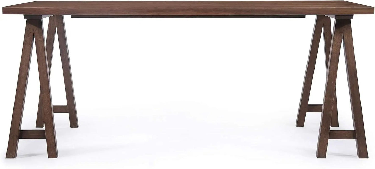 Mid Century A Frame Dining Set Beige Textile Upholstery from PriceLows™
