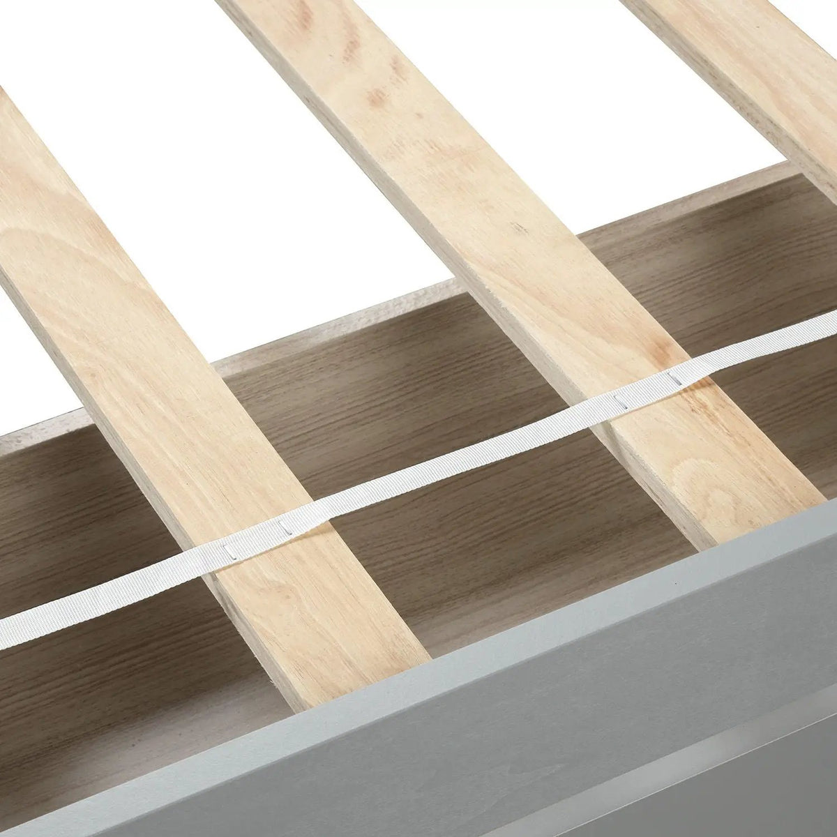 Platform Storage Bed | Wood Frame | Two Drawers | Headboard And Footboard