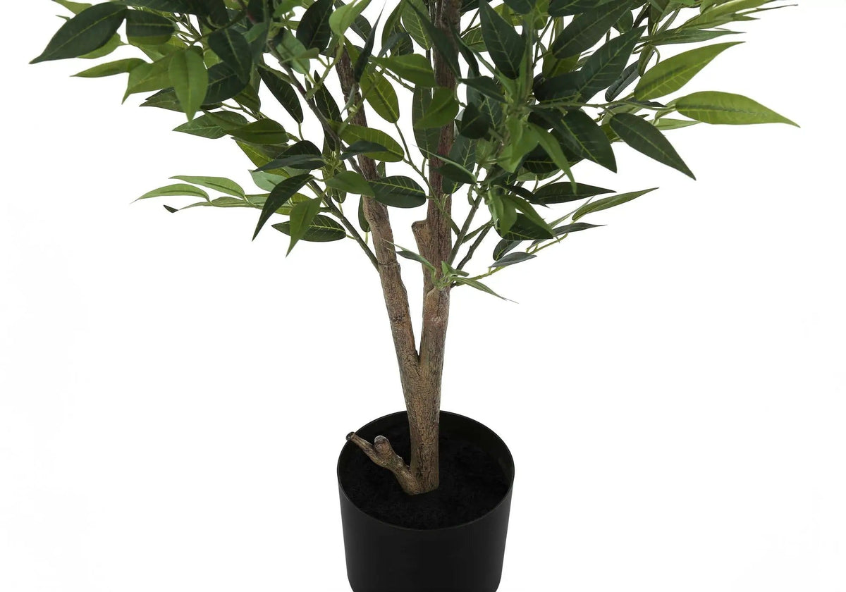 47" Tall, Artificial Plant, Acacia Tree, Indoor, Faux, Fake, Floor, Greenery | 23 x 21 x 47 in | Home Furniture | Black