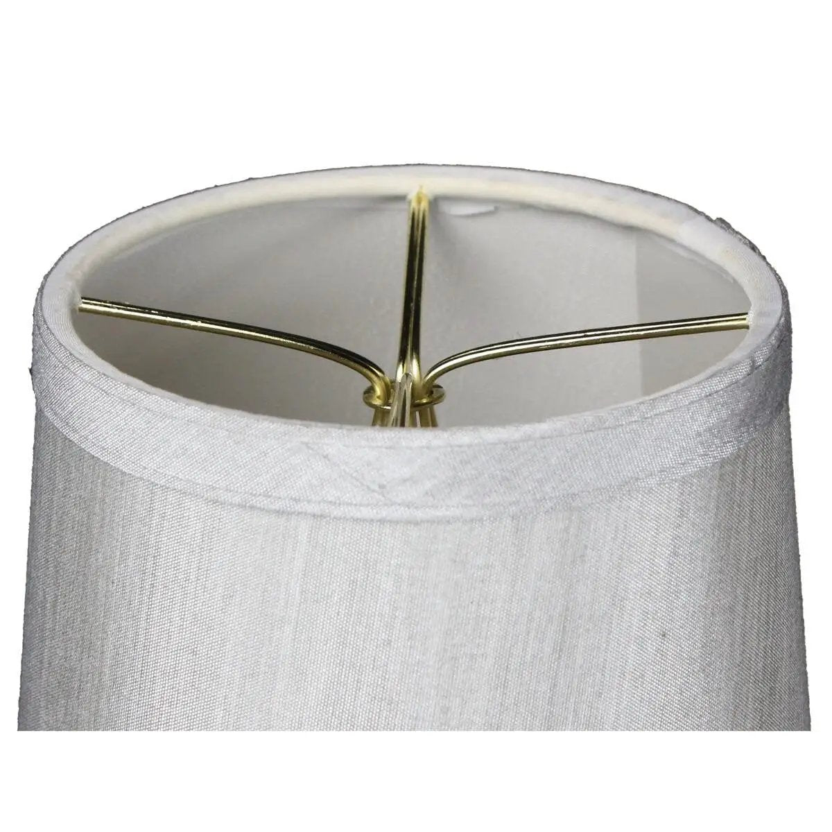 Drum Chandelier Lamp Shades | Gray | 6 By 5 Inch | Set Of 6