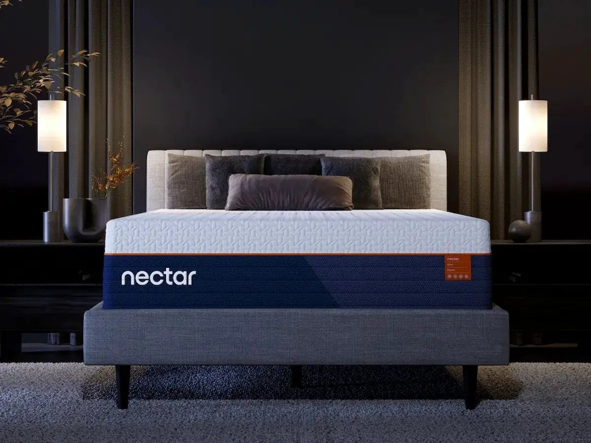 Nectar Ultra Hybrid Mattress | 15 Inch Height | Fabric Cover | Multiple Comfort Layers