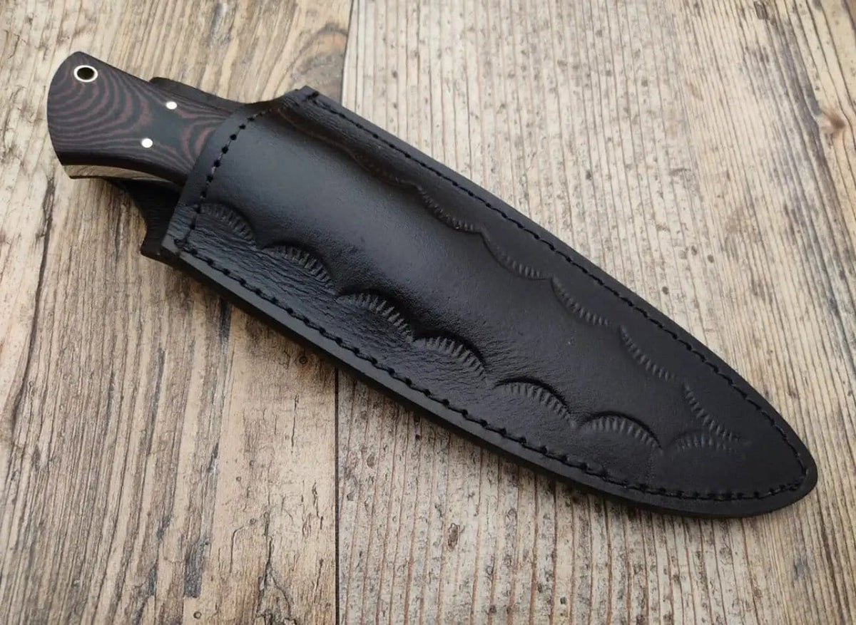Custom Handmade 1095 Steel Fixed Blade Bushcraft Survival Camping Hunting knife | High Carbon Steel | Hunting & Survival Knife | Home