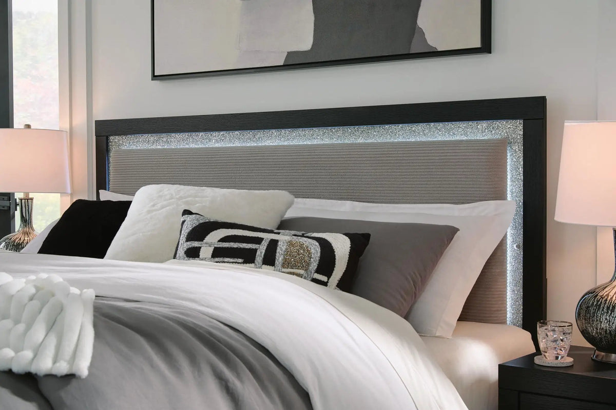 Maeling Upholstered Panel Headboard | Modern Glam Style | Crisp Matte Finish | 52.76 Inch Height