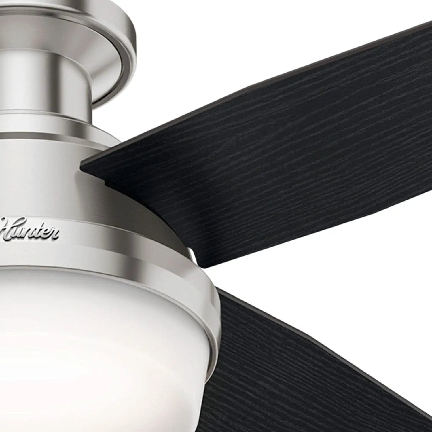 Fan Dempsey 44 Inch Brushed Nickel Ceiling Fan With LED from PriceLows™