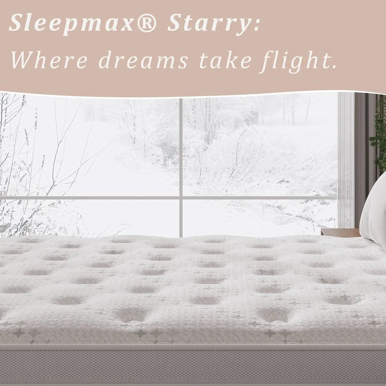 Firm Queen 14 Inch Mattress Hybrid Lumbar Support Plus from PriceLows™