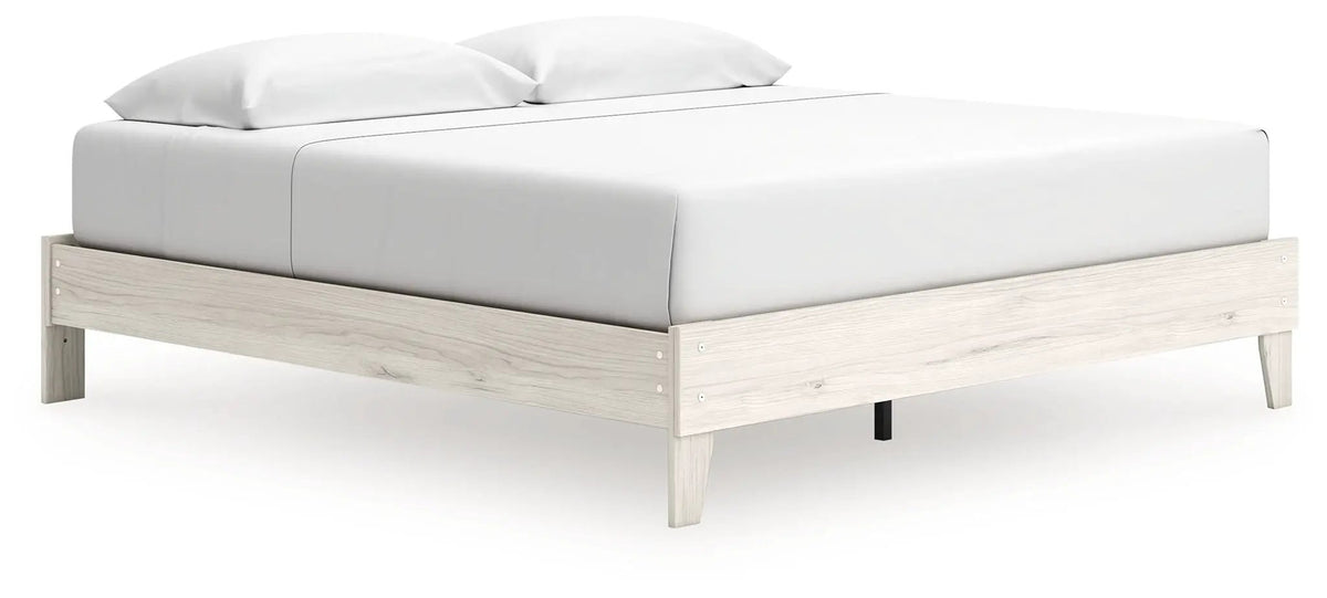 Socalle Platform Bed | Space-Saving Design | Clean-Lined Profile | Contemporary Style