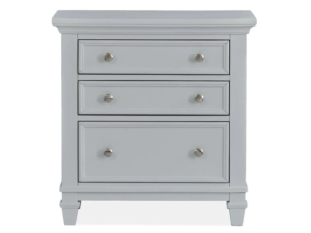 Charleston Drawer Nightstand Nightstands w/ Charging Station | 2 Pieces | Bedroom Furniture | Bedroom